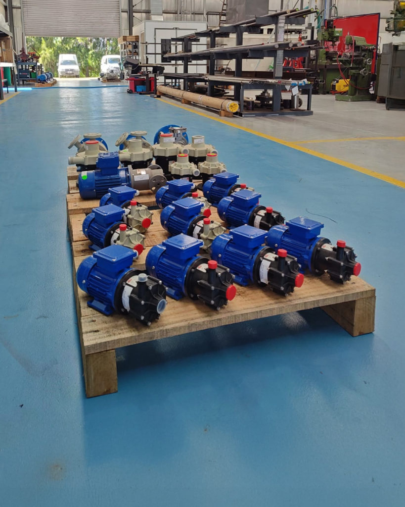 Bombas CM MAG P4 en PVDF y PP MPumps